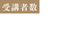 受講者数11万人以上